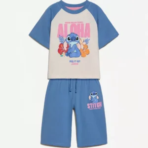 Stitch ©Disney T-shirt and plush trousers co-ord