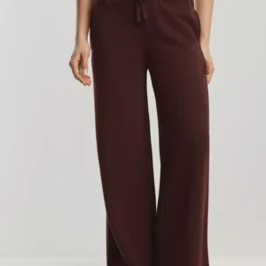 Wide-leg tracksuit bottoms