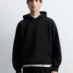 Oversize interlock sweatshirt