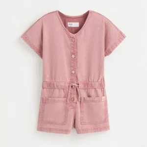 Lightweight denim dungarees
