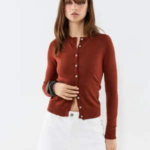 Basic knit cardigan