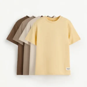 4-pack of plain T-shirts